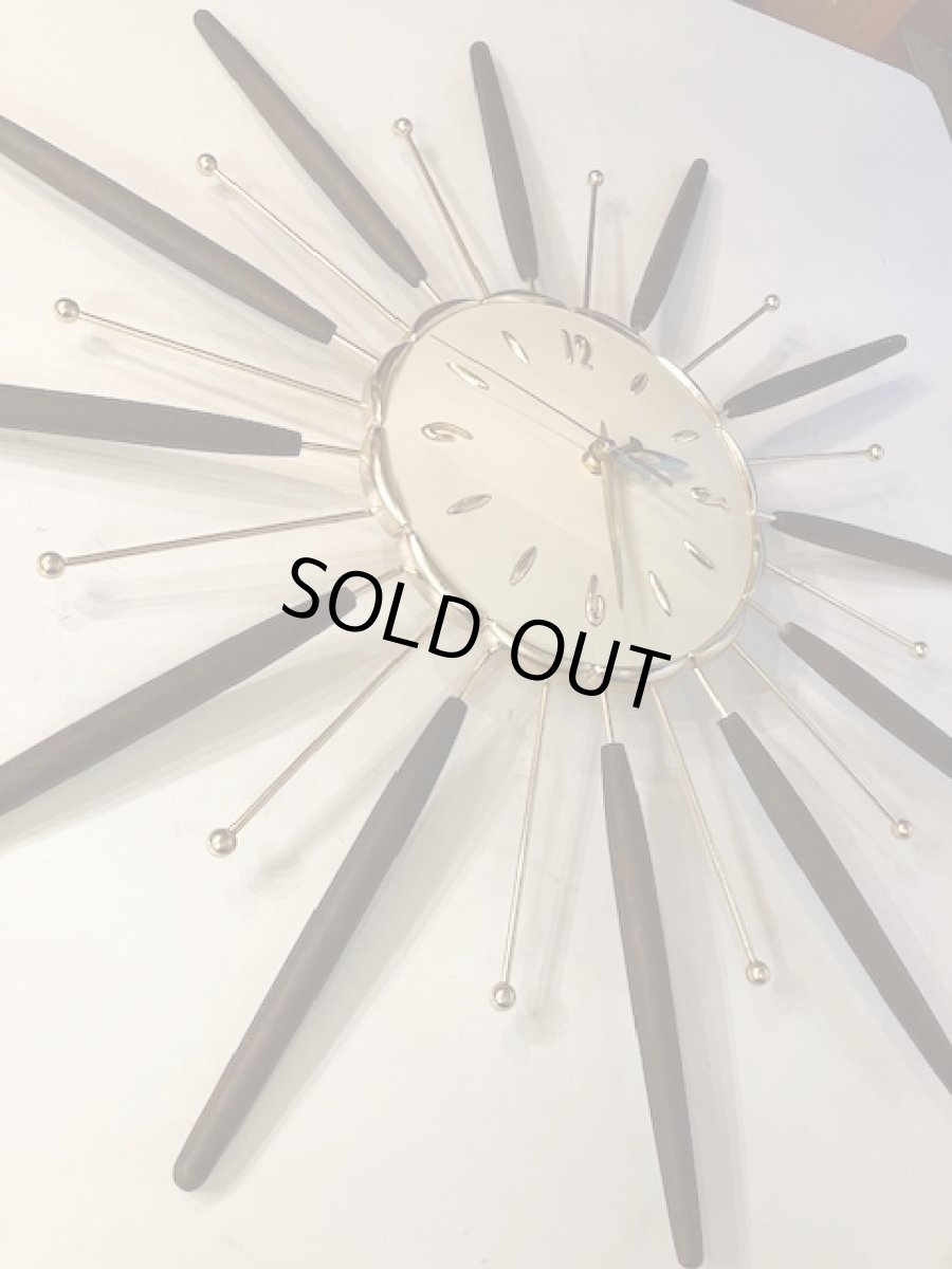 画像5: "Lux"Sun Burst Clock (5)