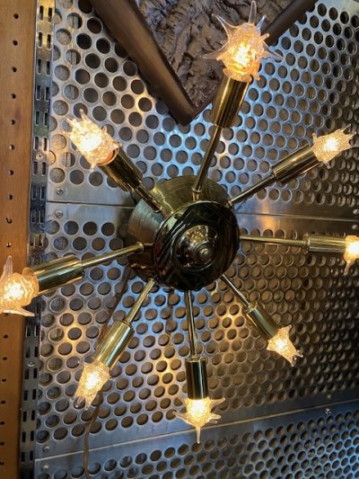 画像1: Vintage Sputnik Wall Lamp