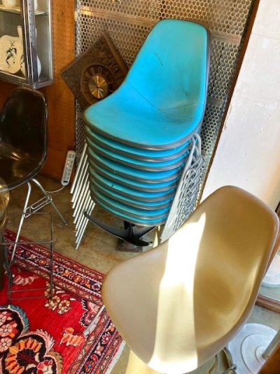 画像2: "Herman Miller" nauga leather StakingChair