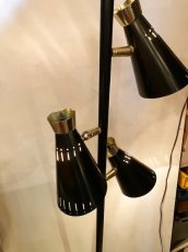 画像5: 3灯 Black StandLamp (5)