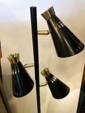 画像2: 3灯 Black StandLamp (2)