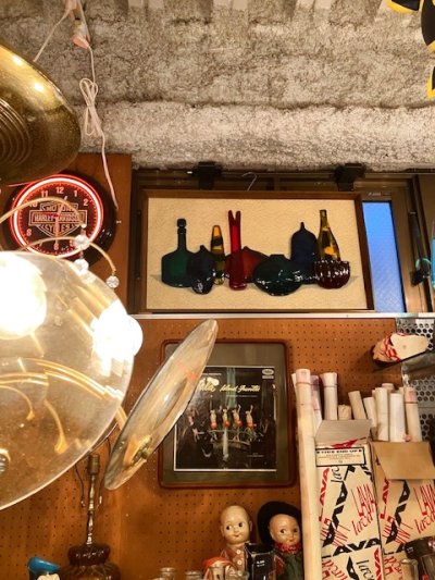 画像3: "Richter Artcraft" Glass Bottle Wall Art