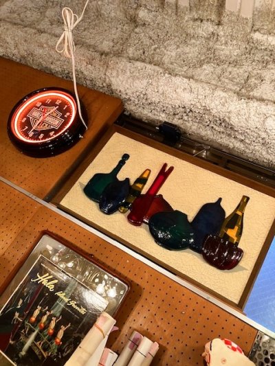 画像2: "Richter Artcraft" Glass Bottle Wall Art