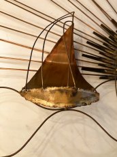 画像13: Sailboats & Birds Wall Sculpture (13)