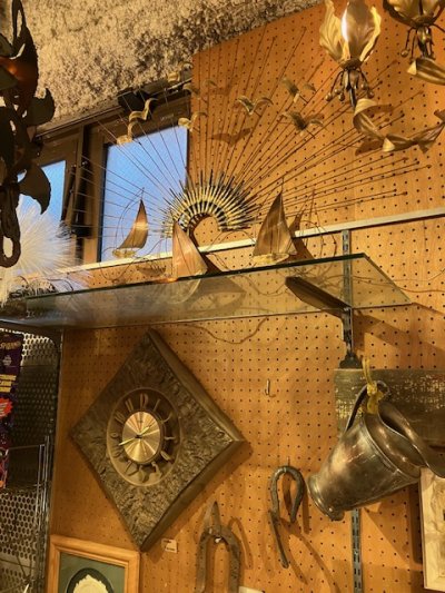 画像2: Sailboats & Birds Wall Sculpture