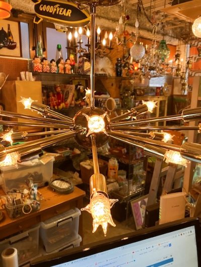 画像1: "Sputnik”18灯Pendant Light