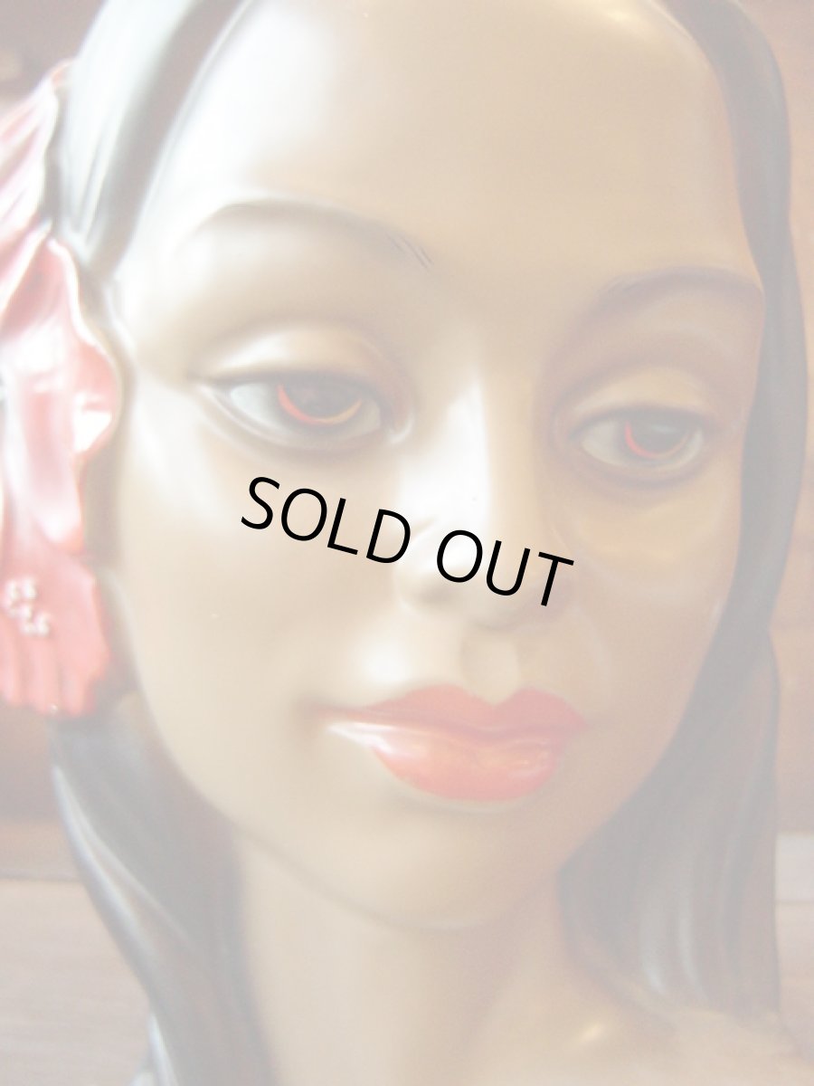 画像3: Chalkware Hula Bust (3)
