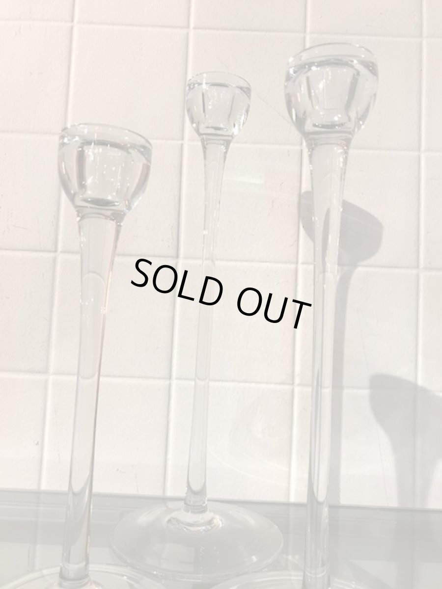 画像6: 3P Glass Candle Stand (6)