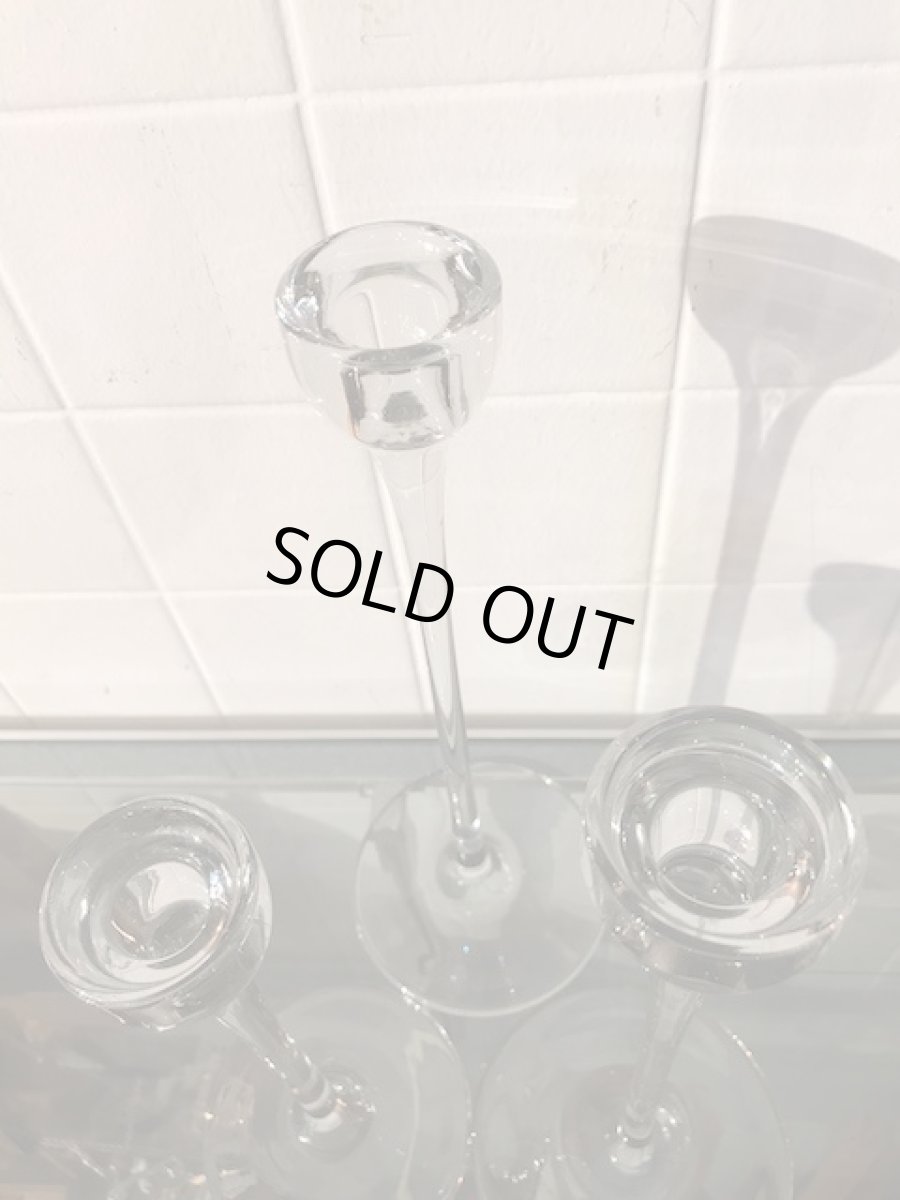 画像2: 3P Glass Candle Stand (2)