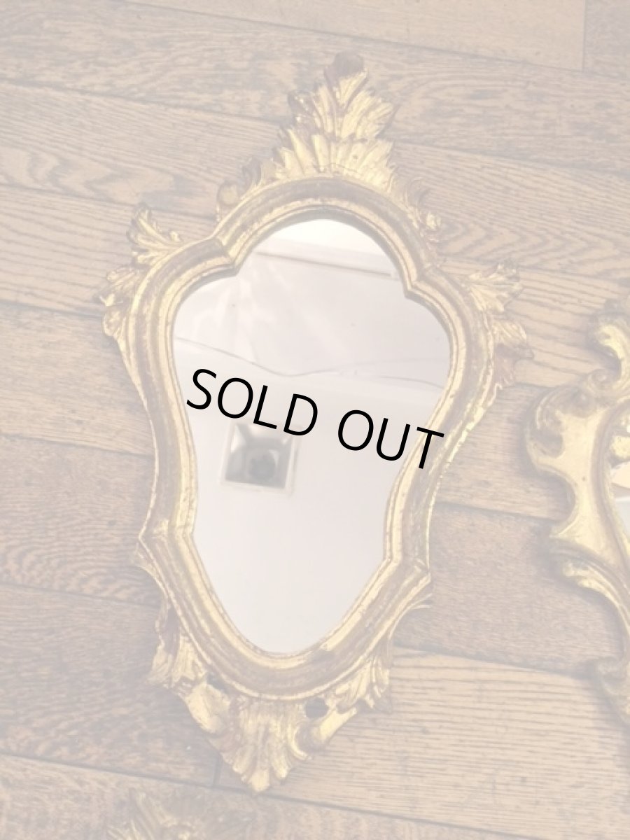 画像3: "Made In Italy" Gold Wall Mirror (3)