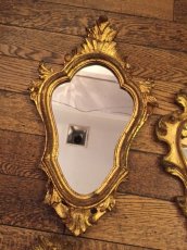 画像3: "Made In Italy" Gold Wall Mirror (3)