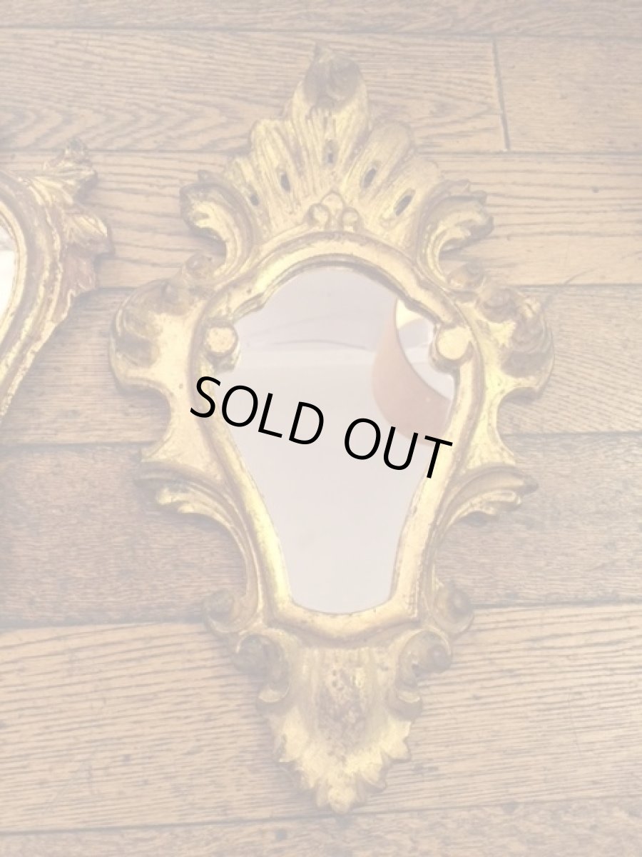 画像4: "Made In Italy" Gold Wall Mirror (4)