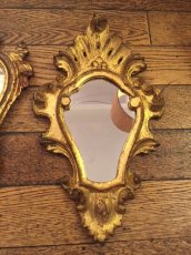 画像4: "Made In Italy" Gold Wall Mirror (4)