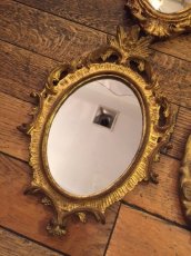 画像5: "Made In Italy" Gold Wall Mirror (5)