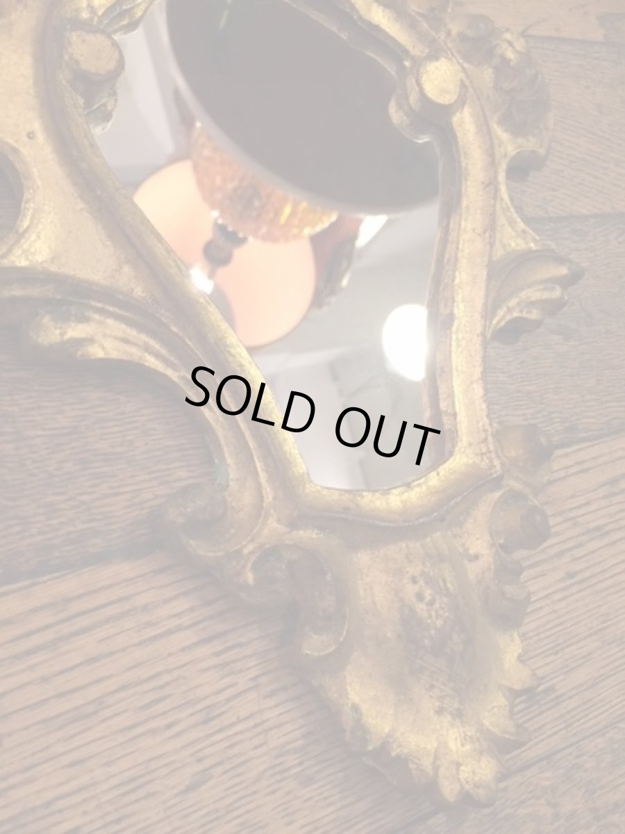 画像7: "Made In Italy" Gold Wall Mirror (7)