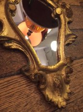 画像7: "Made In Italy" Gold Wall Mirror (7)