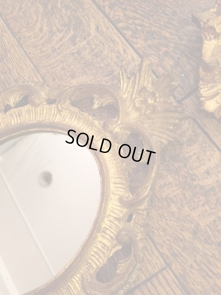 画像8: "Made In Italy" Gold Wall Mirror (8)