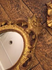 画像8: "Made In Italy" Gold Wall Mirror (8)
