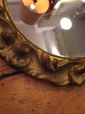 画像9: "Made In Italy" Gold Wall Mirror (9)