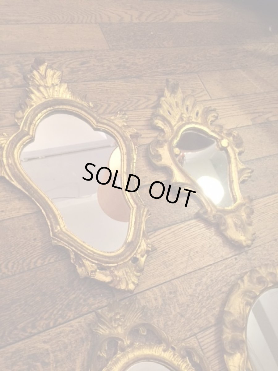 画像10: "Made In Italy" Gold Wall Mirror (10)