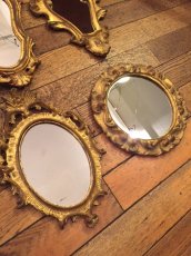 画像11: "Made In Italy" Gold Wall Mirror (11)