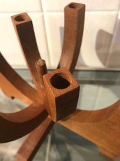 画像6: Wooden Candle Holder (6)