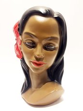 画像1: Chalkware Hula Bust (1)