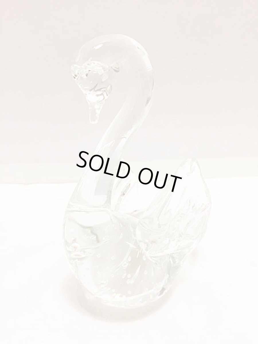 画像1: Swan Glass Art Ornament (1)