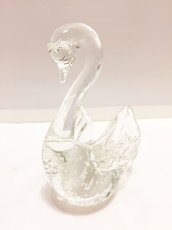 画像1: Swan Glass Art Ornament (1)