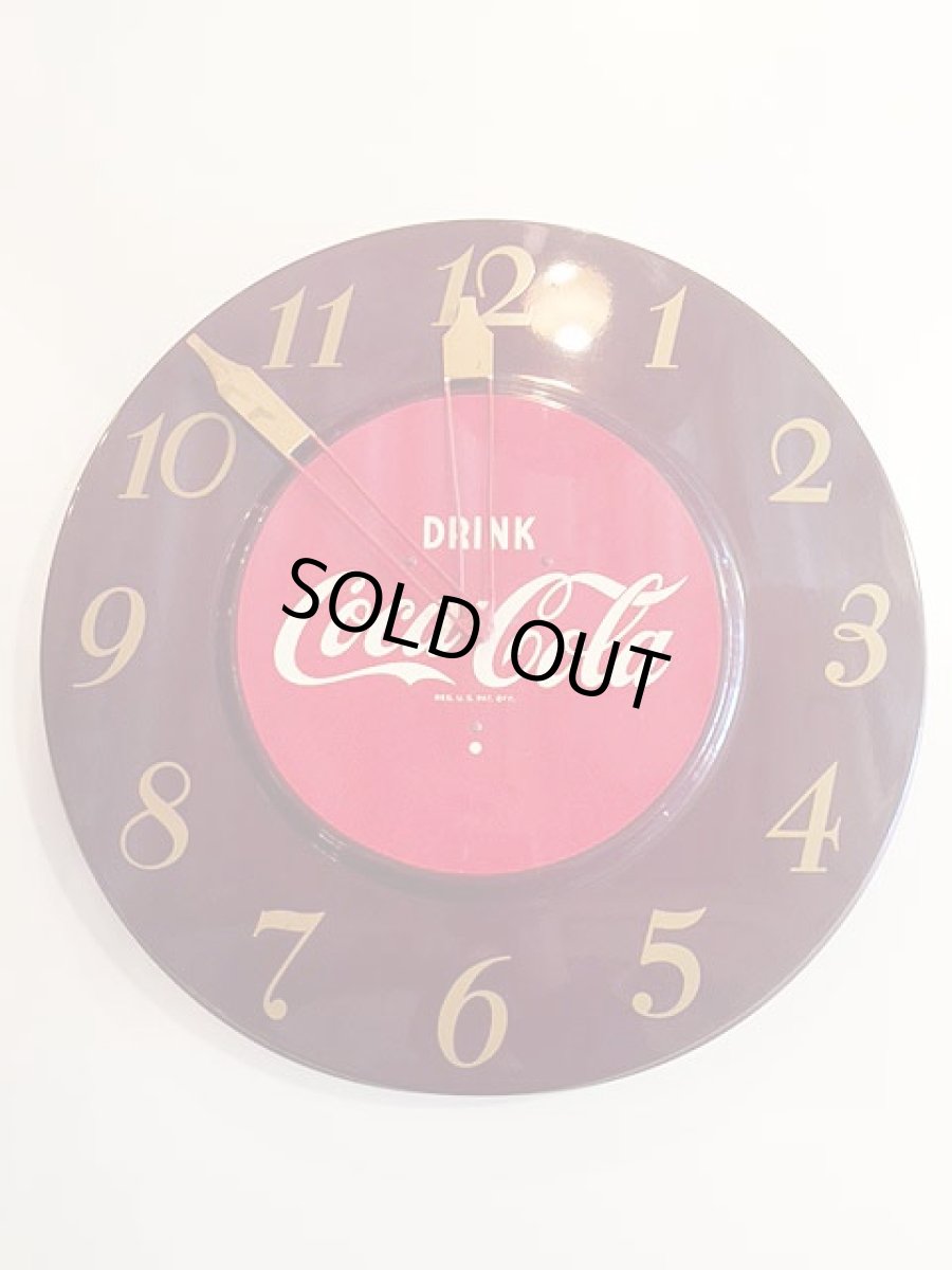 画像1: Vintage "Coca Cola" Clock (1)