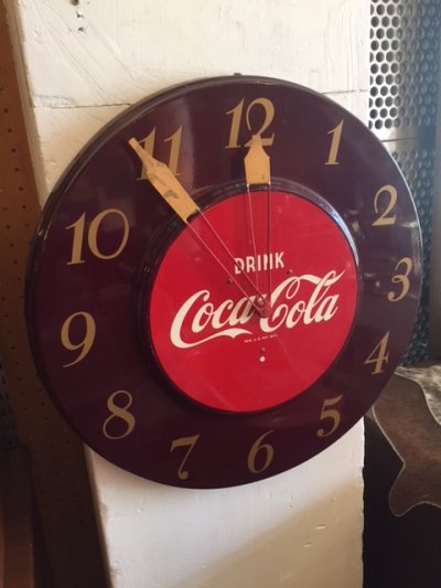 画像1: Vintage "Coca Cola" Clock