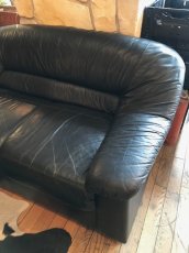 画像2: Leather 2P Sofa (2)