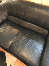 画像3: Leather 2P Sofa (3)