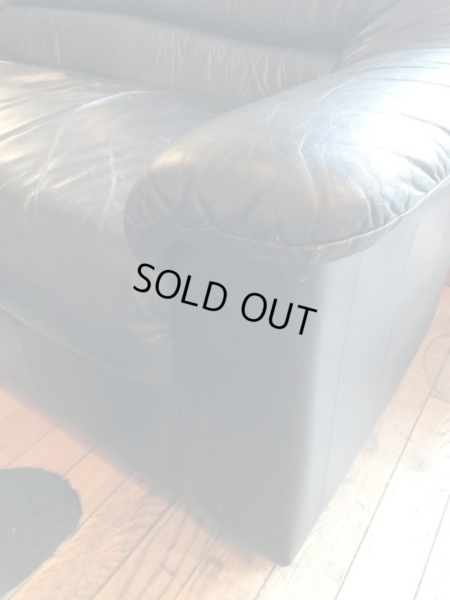 画像8: Leather 2P Sofa (8)