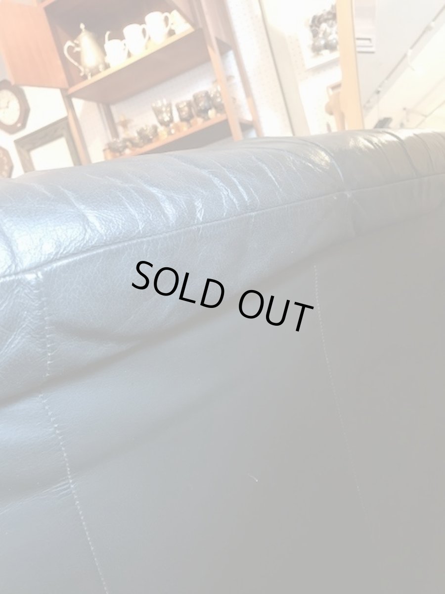 画像11: Leather 2P Sofa (11)