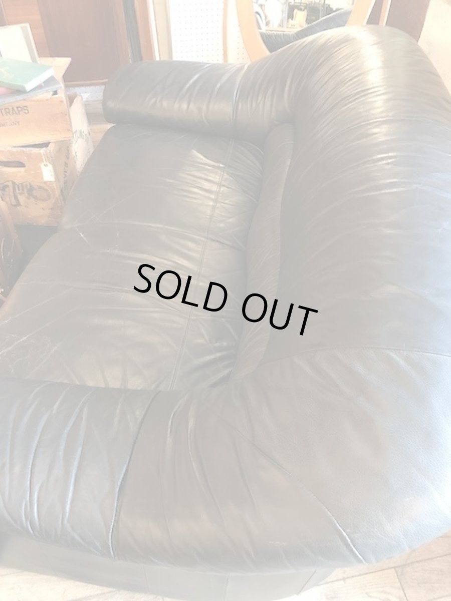 画像12: Leather 2P Sofa (12)
