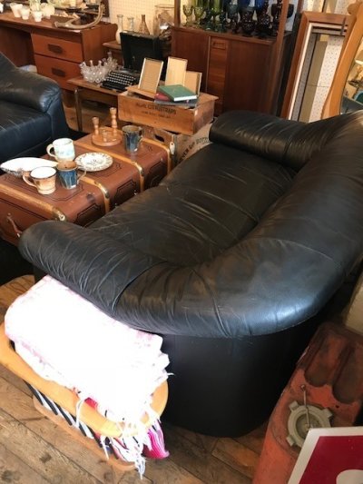 画像2: Leather 2P Sofa