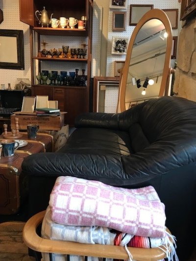 画像3: Leather 2P Sofa