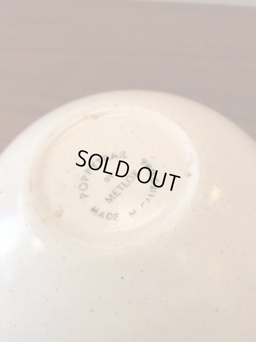 画像7: "Metlox Poppytrail" Desert Bowl (7)