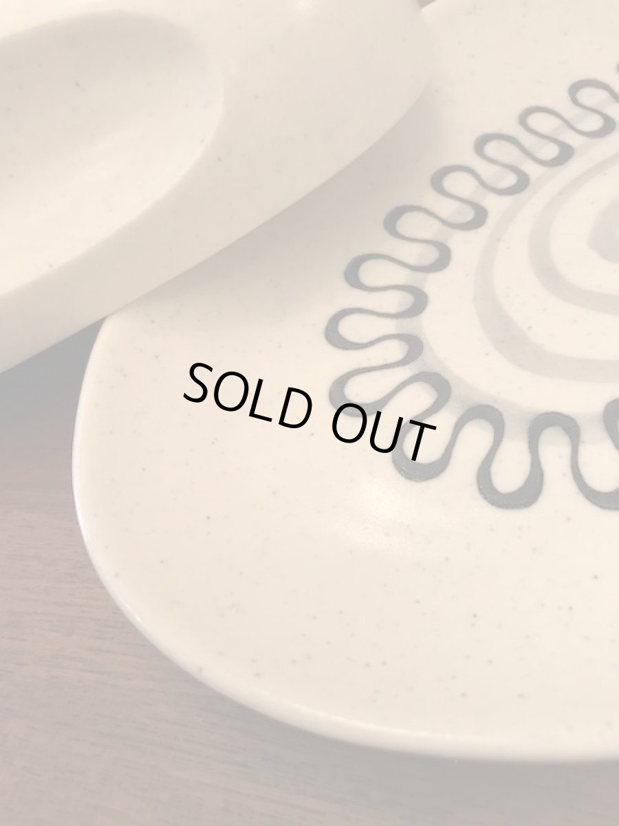 画像6: "Metlox Poppytrail" Butter cover & Plate (6)