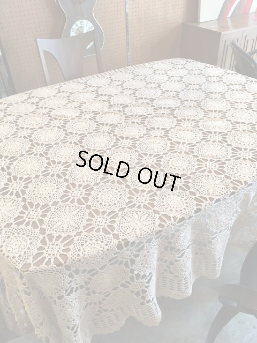 画像6: Handmade Lace Tablecloth (6)