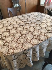 画像6: Handmade Lace Tablecloth (6)