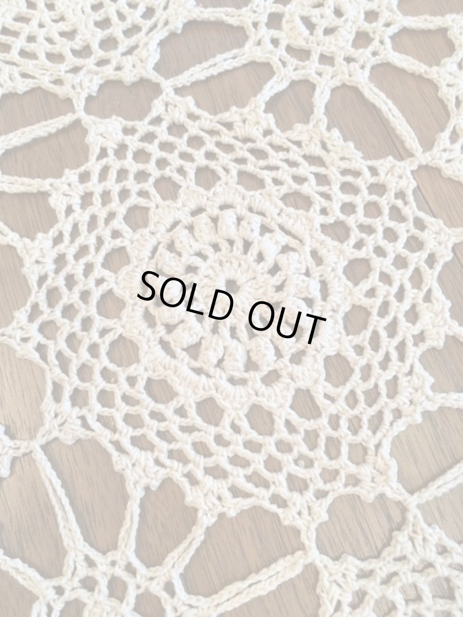 画像5: Handmade Lace Tablecloth (5)