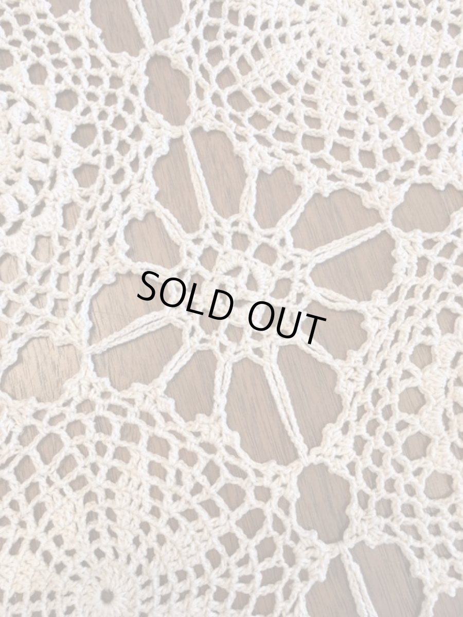 画像4: Handmade Lace Tablecloth (4)