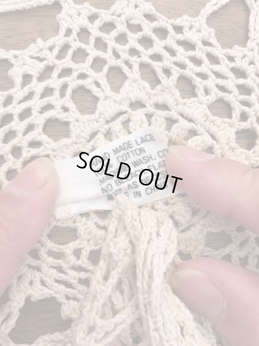 画像3: Handmade Lace Tablecloth (3)