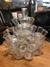 画像2: "Flask Bubble" Glass Vase (2)