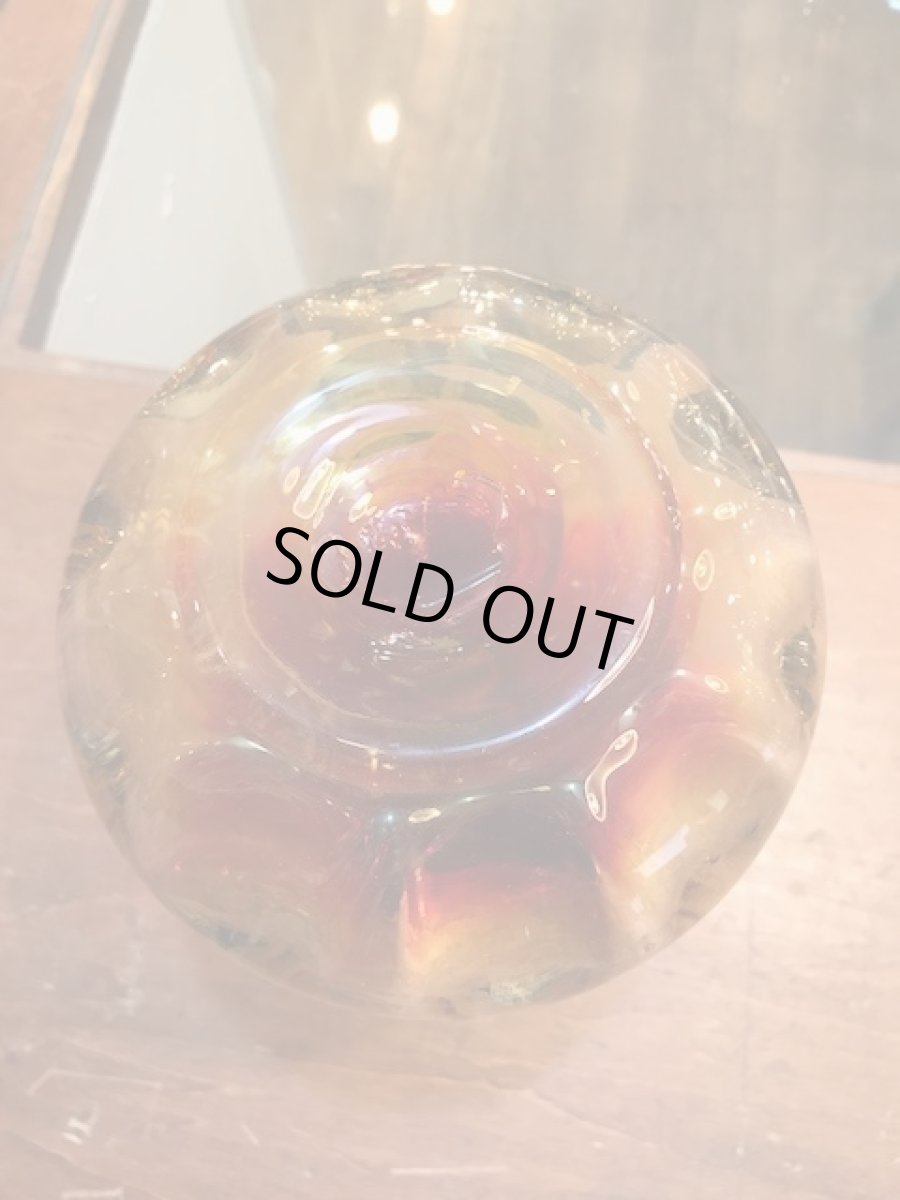 画像9: Red Glass Liqueur Decanter (9)