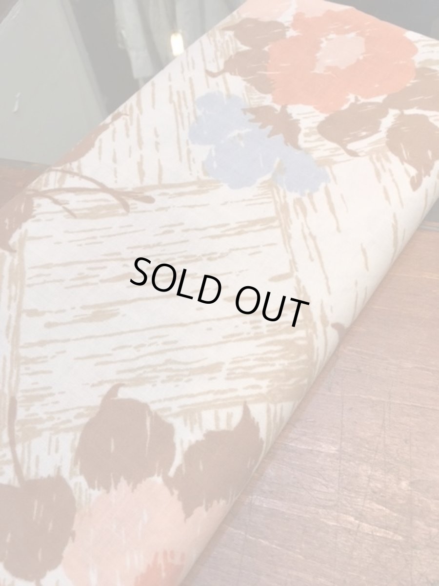 画像2: 70's Flower Percale Sheet (2)