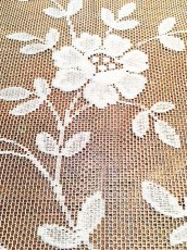 画像1: Flower Lace Curtain (1)