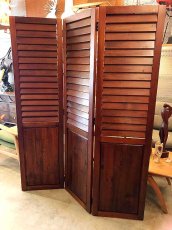 画像1: Vintage Wooden Partition (1)